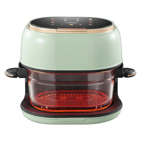 4L Smart Glass Air Fryer Food Grade Professional Oil  Free Air Fryers Multifunctional Electric Deep Fryer