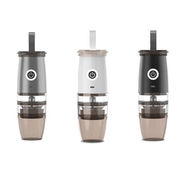 Portable Electric Coffee Grinder Multifunction Cordless USB Charging Small Automatic Conical Burr Coffee Bean Grinder