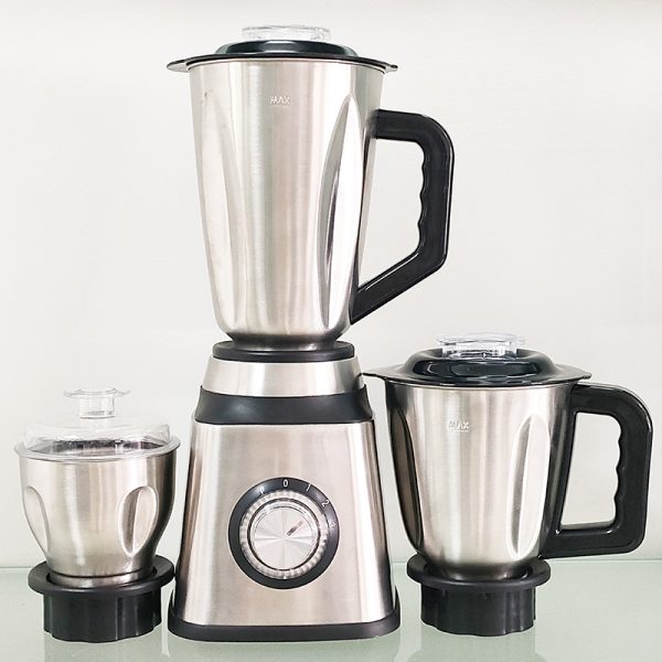 High Power Full Body Electric Stainless Steel Blender With Dry Hard Food Grinder Cup
