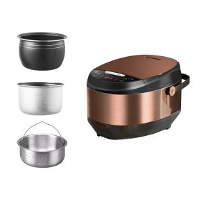 rice cooker (3) Electric Rice Cooker 5L Digital Electric Cooker With Non Stick Inner Pot Constant Temperature Heating